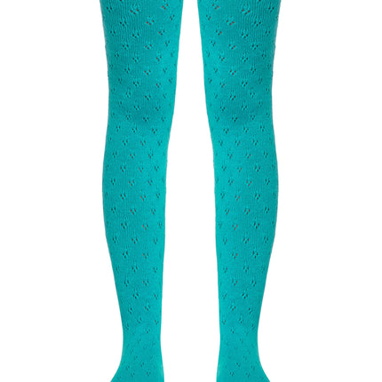 #7С-80СП(404) - Miss Conte-Kids Openwork Cotton Tights For Girls 2yr.-4yr.