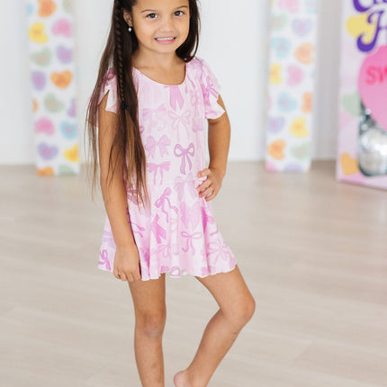 Twinkle Ties S/S Twirl Leotard