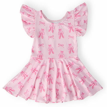 Twirling en Pointe S/S Twirl Leotard