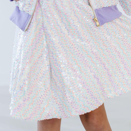 Unicorn Flip Sequin Twirl Skort
