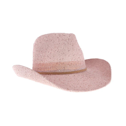 C.C Women's Sequin Cowboy Hat