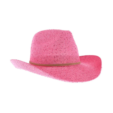 C.C Women's Sequin Cowboy Hat