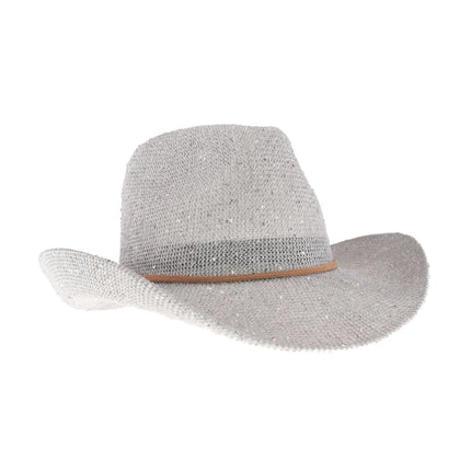 C.C Women's Sequin Cowboy Hat