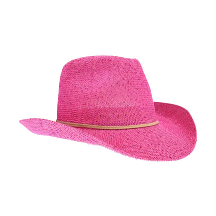 C.C Women's Sequin Cowboy Hat