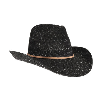 C.C Women's Sequin Cowboy Hat