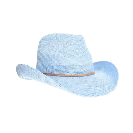 C.C Women's Sequin Cowboy Hat