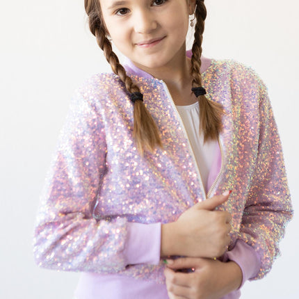 Lavender Sequin Jacket