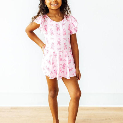 Twirling en Pointe S/S Twirl Leotard