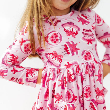 Vintage Cakes L/S Pocket Twirl Dress