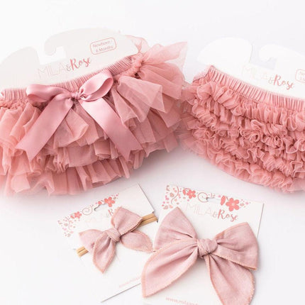 Vintage Pink Ruffle Tutu Bloomer