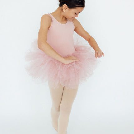 Vintage Pink Tank Tutu Leotard