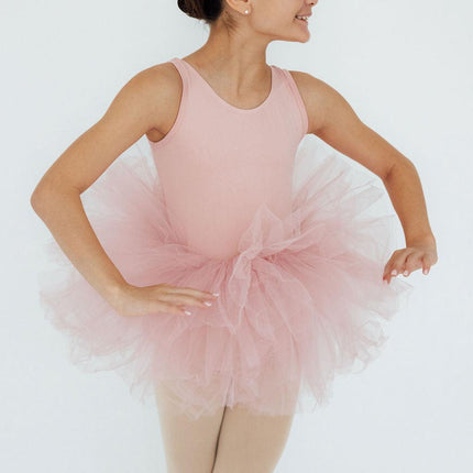 Vintage Pink Tank Tutu Leotard