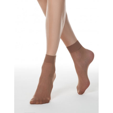 Conte/Esli Corto 20 Den - 3 Pairs (Pack) Elastic Women's Socks #8S-8SPE