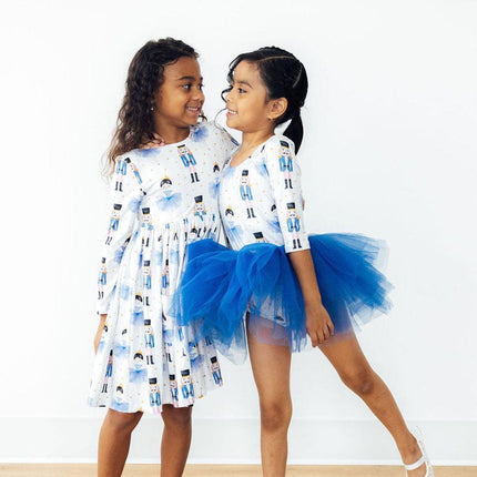 Waltz of the Snowflakes L/S Pocket Twirl Dress