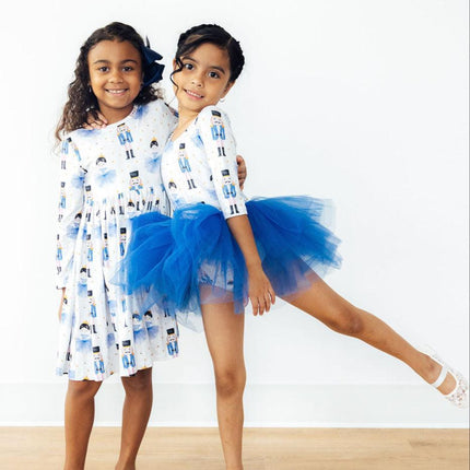 Waltz of the Snowflakes L/S Pocket Twirl Dress