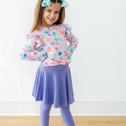 Periwinkle Twirl Skegging