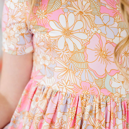 What's Up Buttercup S/S Pocket Twirl Dress