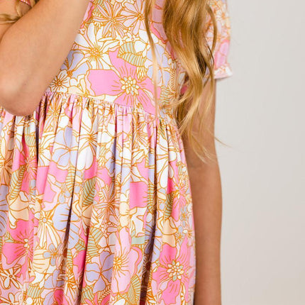 What's Up Buttercup S/S Pocket Twirl Dress