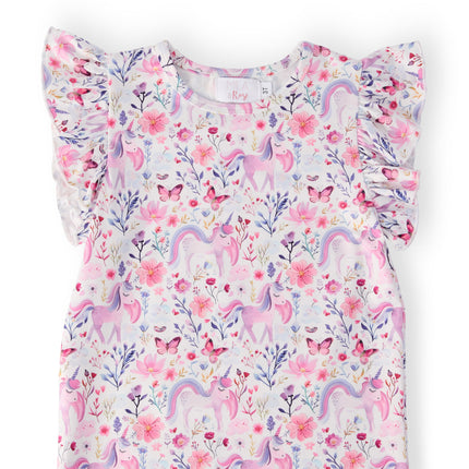Whimsical Woods S/S Ruffle Tee
