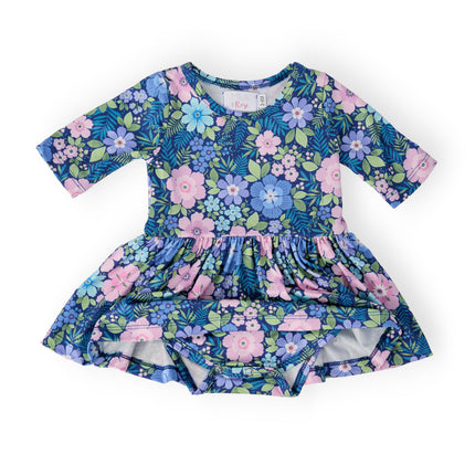 Whimsy 3/4 Sleeve Twirl Bodysuit