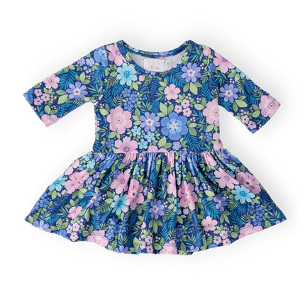 Whimsy 3/4 Sleeve Twirl Bodysuit