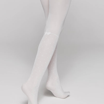 Conte Milana 20 Den - Fantasy Thin Tights for Girls with polka dots - 4yr. 6yr. 8yr. 10yr. 12yr. (20С-115СП)