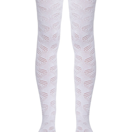 #7С-80СП(272) - Miss Conte-Kids Openwork Cotton Tights For Girls 6yr.-8yr.