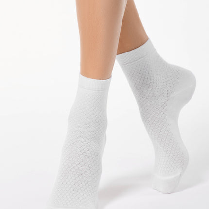 Conte Classic #15S-15SP(061) - 1 pair Elegant Cotton Women's Socks