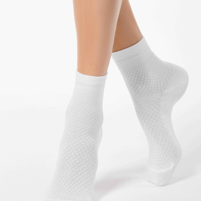 Conte Classic #15S-15SP(061) - 1 pair Elegant Cotton Women's Socks
