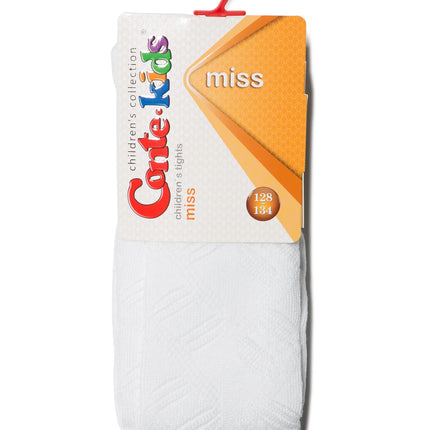 #7С-80СП(272) - Miss Conte-Kids Openwork Cotton Tights For Girls 6yr.-8yr.