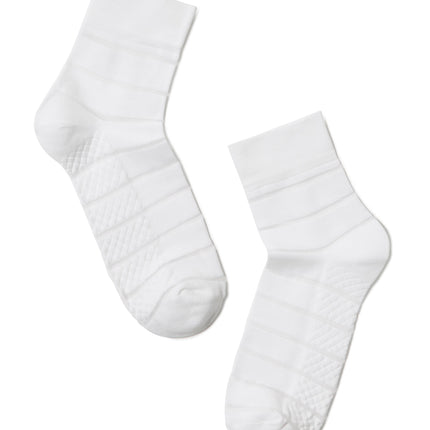 Conte Fantasy #16S-85SP - 1 pair Polyamide Women's Socks with Transparent mesh panels