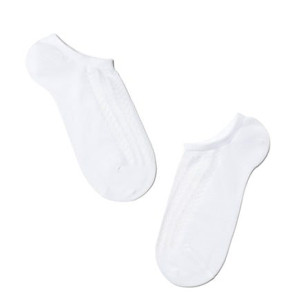 Conte Active #19S-185SP(179) - 1 pair Openwork Cotton Women's Socks