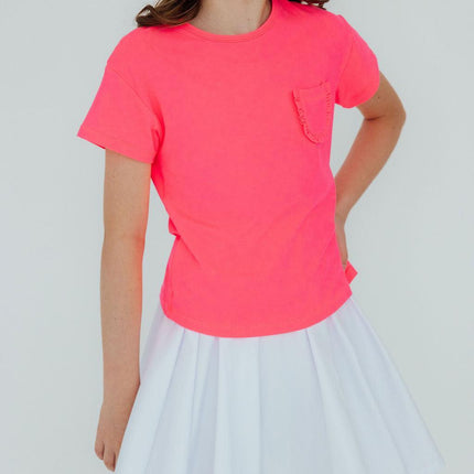 White Twirl Skort