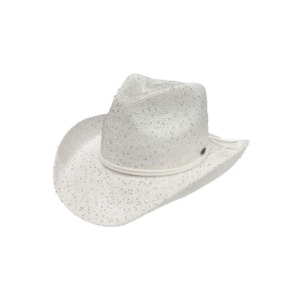 C.C Women's Sequin Cowboy Hat