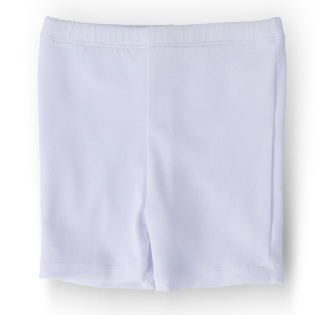 White Twirl Shorts - Dashing Nova