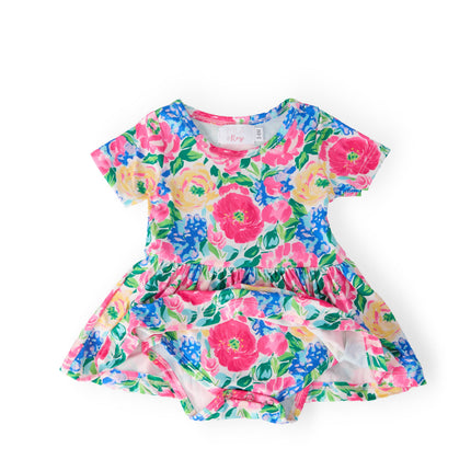 Wildflower Wishes S/S Twirl Bodysuit