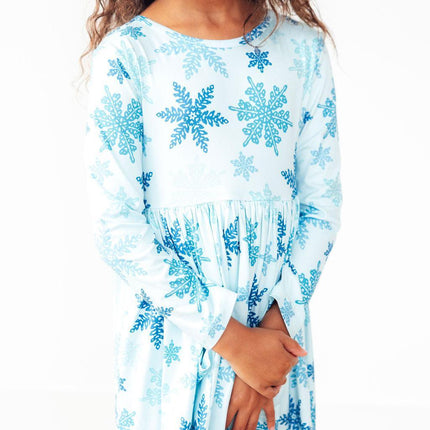 Winter Wonderland L/S Pocket Twirl Dress
