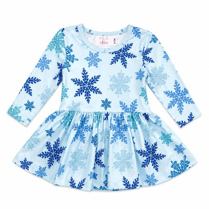 Winter Wonderland L/S Twirl Bodysuit