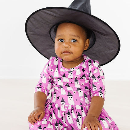 Witches Boo 3/4 Sleeve Twirl Bodysuit