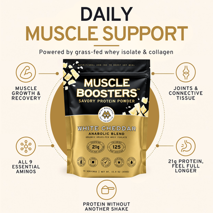 Muscle Boosters White Cheddar - Anabolic Blend