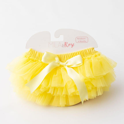 Yellow Ruffle Tutu Bloomer