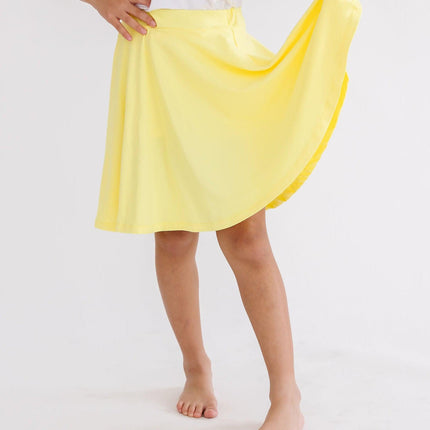 Yellow Twirl Skort