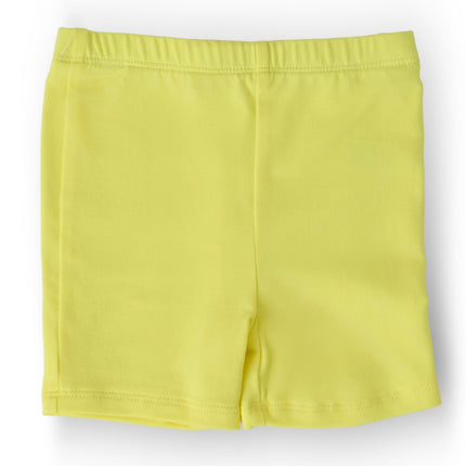 Yellow Twirl Shorts