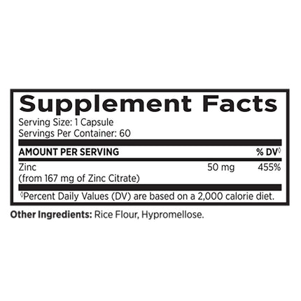 MRI Performance Zinc (60 Count)