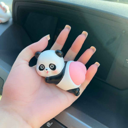 Bouncy Butt Car Ornament – Cute Animal Dashboard Silicone Decor