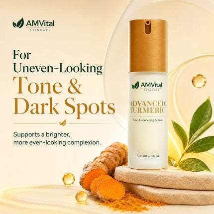 AMVital Advanced Turmeric Tone-Correcting Serum - Dashing Nova