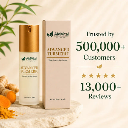 AMVital Advanced Turmeric Tone-Correcting Serum - Dashing Nova