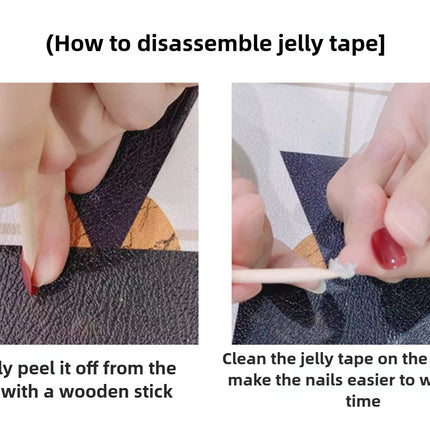 1047- Handmade press on nails fake nails removable