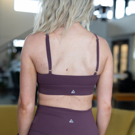 BRUSHED attain sports bra