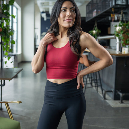 rebellious crop bra